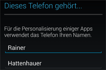 Kapitel 1 Start mit dem Android-Smartphone nen Sie das an dieser Stelle nachholen, indem Sie auf Nein 3 (Seite 21) klicken. Der Assistent führt Sie dann selbsterklärend durch die notwendigen Schritte.