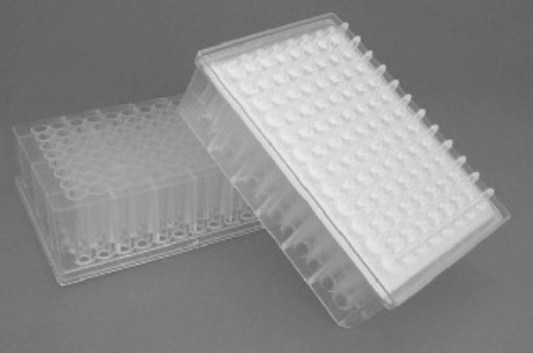 96-Microplates with Filter capacity of 1000 µl / well results in reduction of contamination designed in accordance with SBS-Standard for all robotic laboratory systems available in standard or