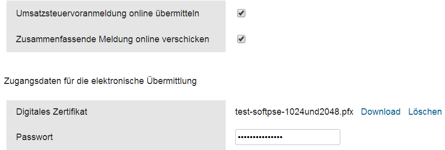 Im Reiter Allgemein müssen ebenfalls Daten hinterlegt werden. Hier ist der Bereich Finanzen relevant.