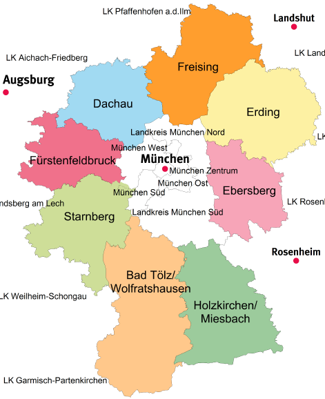Belegungsmöglichkeiten in den Münchner Regionen Verbreitungsgebiete Mo-Do Freitag Samstag Münchner Regionen 56.000 64.000 70.000 Bad Tölz/Wolfratshausen 5.200 6.200 6.900 Starnberg 12.200 14.200 15.