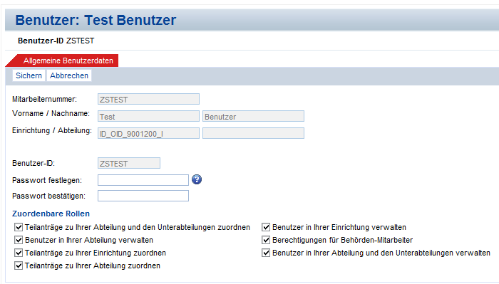 Es wird wieder die gesamte Tabelle angezeigt.