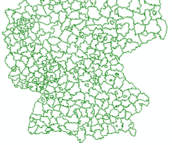 Die regionale SuV-Entwicklung wird ökonometrisch geschätzt Siedlungs- und Verkehrsflächenentwicklung in Deutschland aus Panta Rhei Regio Treiber Vergangenheit Zukunft 2000 2009 Ökonometrie 2010 2030