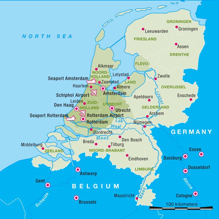 Zusammenarbeit der niederländischen Regionen bei Operationellen