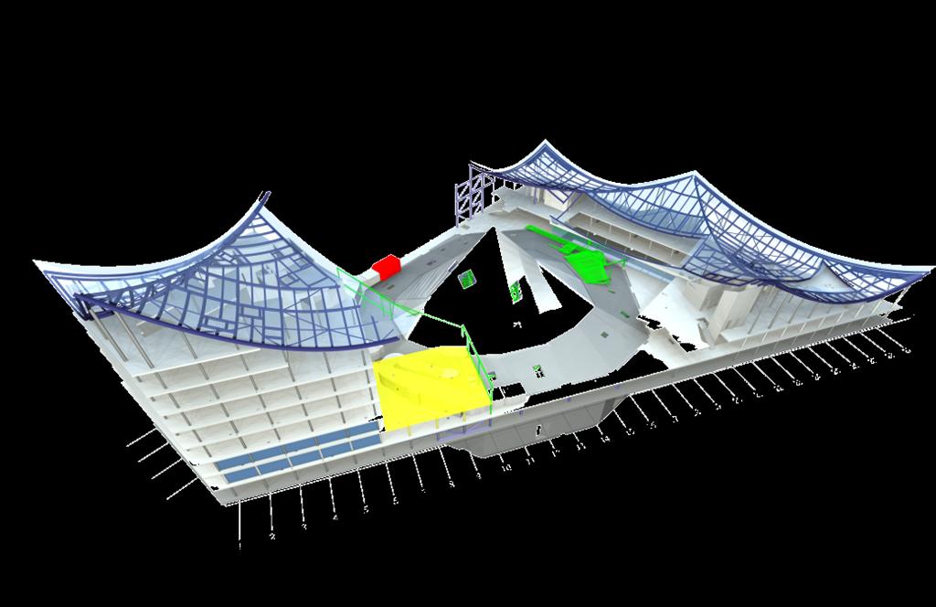 2. Verfügbare BIM Anwendungen Animation des Bauablaufs 4D 3D Model Schedule 4D Model Nachgeschaltet, nur visuelle