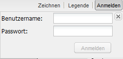 Mit den Werkzeugen Zeichnen können Punkte, Kreise, Linien, Polygone oder Texte erstellt, editiert und auch wieder gelöscht werden. Ebenfalls kann ein KML exportiert werden, das z.b. in Google Earth wieder verwendet werden kann.