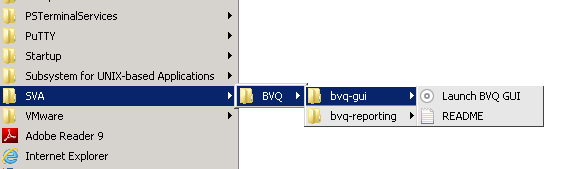 2. Benutzerführung - BVQ GUI Die BVQ GUI dient der Visualisierung und Konfiguration von Informationen zu Objekten der verwalteten Speicherumgebung.