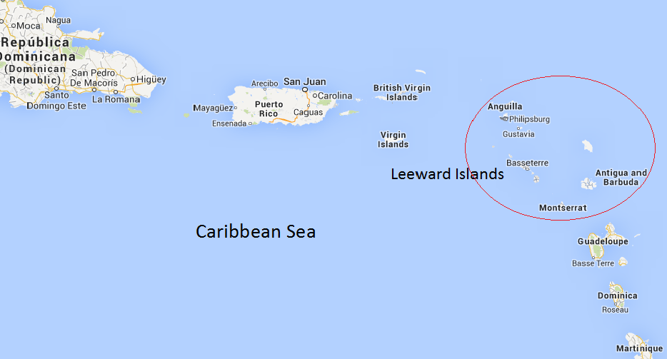 Revier Kleine Antillen, Westindische Inseln Die kleinen Antillen sind eine Inselkette in der östlichen Karibik.