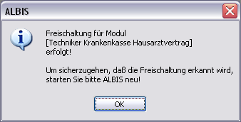 Nach der Eingabe Ihres individuellen Freischaltcodes bestätigen Sie diese Eingabe durch Aktivierung des Druckknopfes.