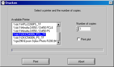 2.6.2.3.4. PRINT Reportausdruck der übertragenen Messwerte Reportausdruck der übertragenen Messwerte mittels Button [PRINT].
