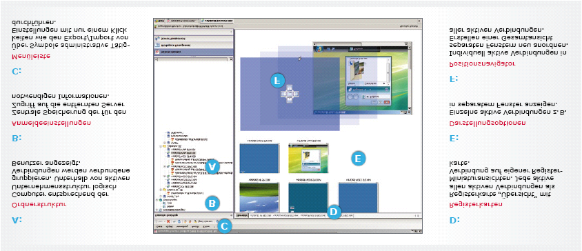 visionapp Remote Desktop 2008 im Überblick vrd 2008 vereinfacht das Management von RDP-Verbindungen mit Windows-basierten Computern.