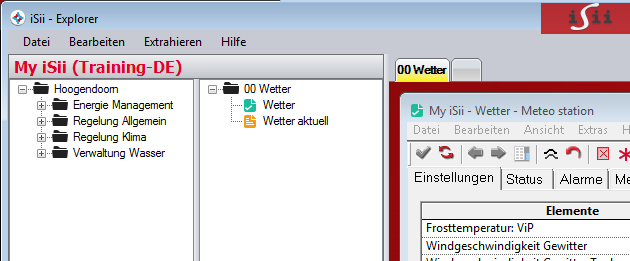 Frage 2: Personalisieren Sie Ihre Benutzerschnittstelle 1. Erstellen Sie den Ordner 00 Wetter wie im folgenden Beispiel 2.