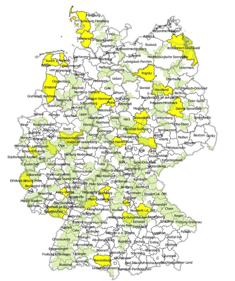 Schlüsselfaktoren der Akzeptanz von Windenergie Beispiel Westpfalz und Rhein-Neckar Verfünffachung