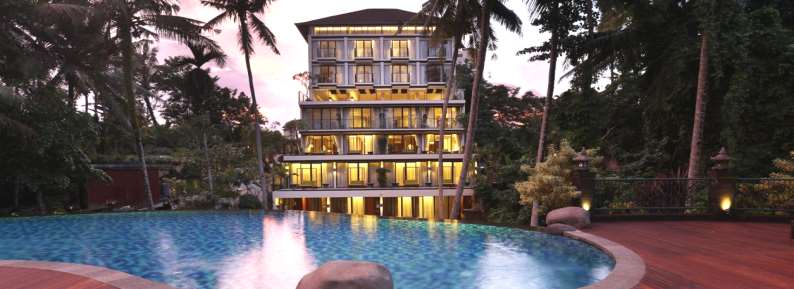 Das besondere Resort Plataran * * * * Ubud Designer Resort mit herrlichen tropischen Garten am Reisefeld mit zwei Swimmingpools Das Plataran Ubud Resort bietet eine moderne Architektur und