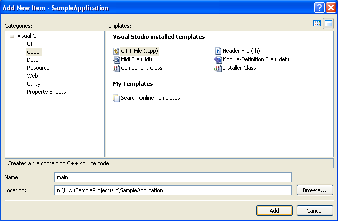 2.2 Eine Qt Beispielanwendung In den folgenden Abschnitten wird anhand einer kleinen Beispielapplikation der Umgang und die Integration des QT Designers in Visual Studio gezeigt. 2.