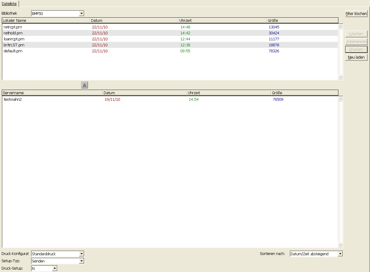 5. Taskmanager/Drucken/Mailversand Taskmanager: Der Taskmanager befindet sich nun nicht mehr unter ALEPH\Taskmanager sondern Administrationsbaum.