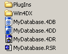 Konfiguration in der Client-/Server Umgebung Unterstützung der Ordner Win4DX und Mac4DX In bisherigen Versionen von 4 th Dimension wurden Plug-Ins über die Ordner Mac4DX und Win4DX verwaltet.