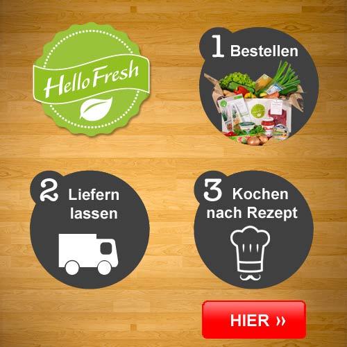 WIE SIE UNS AUF IHRER SEITE EINBINDEN KÖNNEN: Banner Sie können zwischen mehreren Bannern und Formaten wählen, um die drei HelloFresh Box Varianten, Classic, Veggie