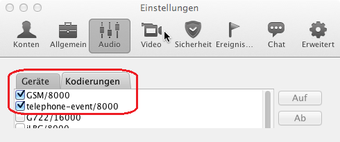 Audio-Einrichtung. 17.