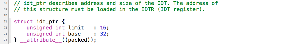 IDT-Pointer (Typ)