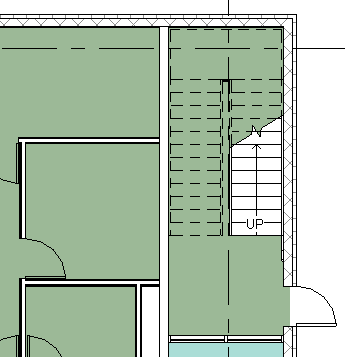 Profilierung und Fugen an Außenwand Bearbeiten von Wandbauteilen Für das anfängliche Layout des Gebäudes wurden allgemeine Platzhalter verwendet.