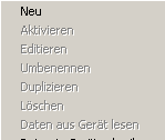 6 Basisfunktionen des Programms 6.1 Grundlagen zur Benutzeroberfläche 4 A 3 C B 5 1 2 Pos. Bedienelemente Inhalt 1 Modus Anwendungen Anwendungen anlegen, editieren, löschen etc.