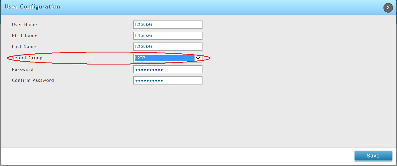 Wechseln Sie nun in die Benutzerverwaltung und fügen mittels Add New User einen neuen Benutzer hinzu.