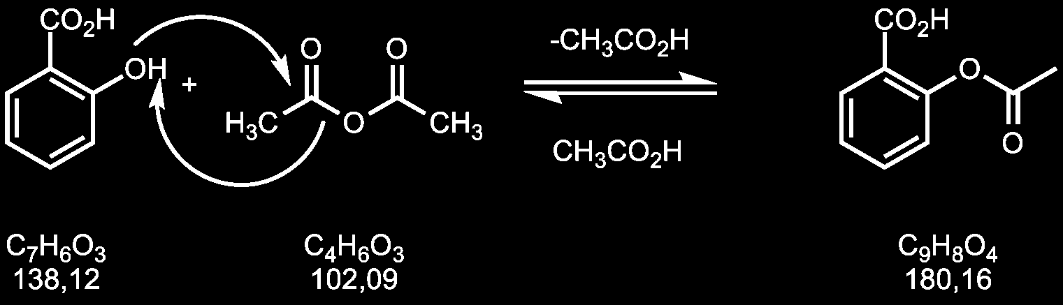 1 Block A - Hauptversuche 1.1 Darstellung von Acetylsalicylsäure 1.1.1 Allgemeines Acetylsalicylsäure (vor allem unter dem Markennamen Aspirin R der Firma Bayer bekannt) ist ein Cyclooxygenase 1