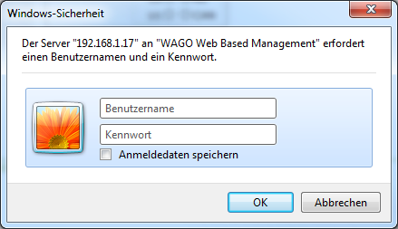 92 In Betrieb nehmen WAGO-I/O-SYSTEM 750 Einige Seiten des WBM sind nur für bestimmte Benutzer zugänglich. Sie werden Ihnen nur angezeigt, wenn Sie sich im WBM angemeldet haben.