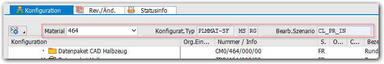 Workbench Wird die ProNovia ProNovia SAP PLM ProcessManager in einem Subscreen (wie z.b. im ProNovia SAP PLM Client) gestartet, kann eine Infozeile mit Menü aktiviert werden.