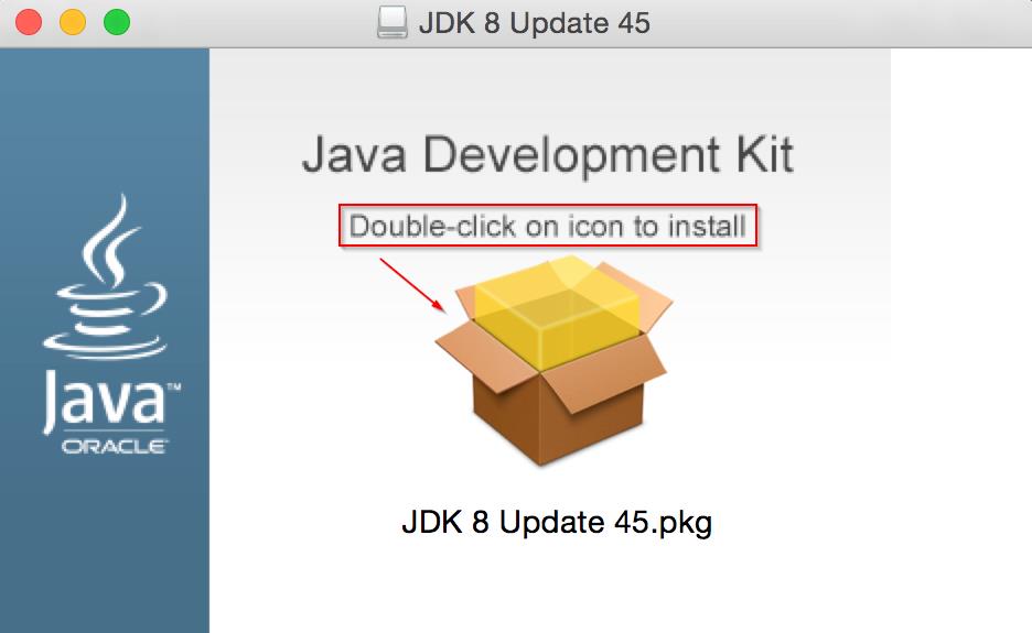 Installation des Java Development Kit Suchen Sie mit Hilfe des Finders in