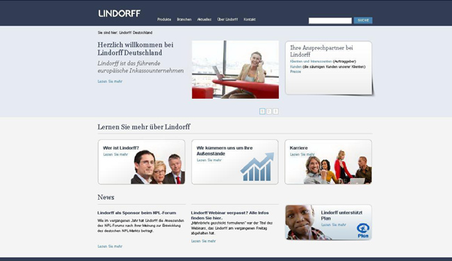 Lindorff ist europäischer Marktführer im Forderungsmanagement mit über 100 Jahren Erfahrung.