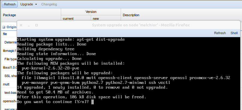Updating/Upgrading Ohne Lizenz: Non-free repo apt-get