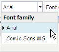Schriftarten im TinyMCE anbieten Wie bestimmt man die Auswahl der Schriftarten? theme_advanced_fonts Diese Angaben kommen in die tinymce.init.