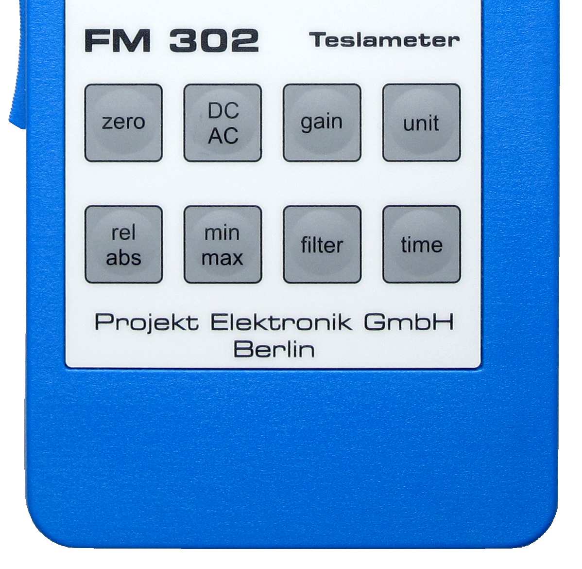 Teslameter FM 302 für AS-Aktivsonden USB-Schnittstelle Steuersoftware mit Oszilloskop-Darstellung und Daten-Logging-Funktion 4½-stellige Anzeige DC, RMS: in Tesla, Gauss, A/m, Oersted Absolut- oder