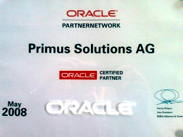 PRIMUS DELPHI GROUP Zusammenschluss der Oracle Certified Partner Primus (gegr. 1992) und delphi (gegr.