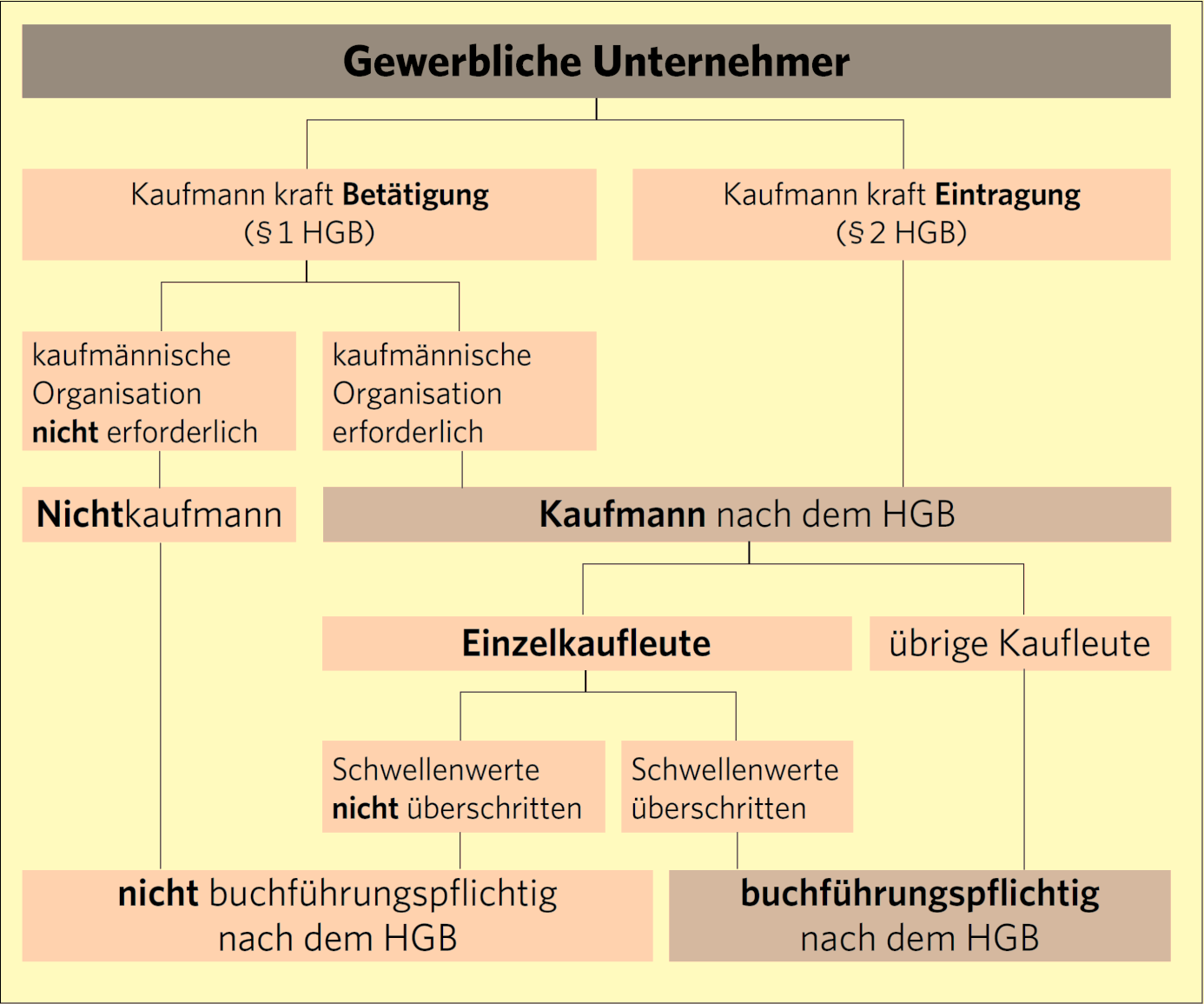 Quelle: Bornhofen (2013) Pflicht zur Buchführung (2)