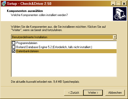 Netzwerkinstallation Schritt für Schritt 1. Installation der Datenbank Dieser Punkt muss nur einmalig vorgenommen werden.