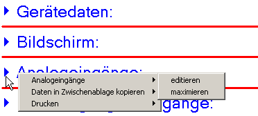 4 Programmoberfläche... das Fenster wird zum aktiven Fenster. Funktionen der rechten Maustaste Betätigen Sie im Dialogfenster die rechte Maustaste, stehen verschiedene Funktionen zur Verfügung.