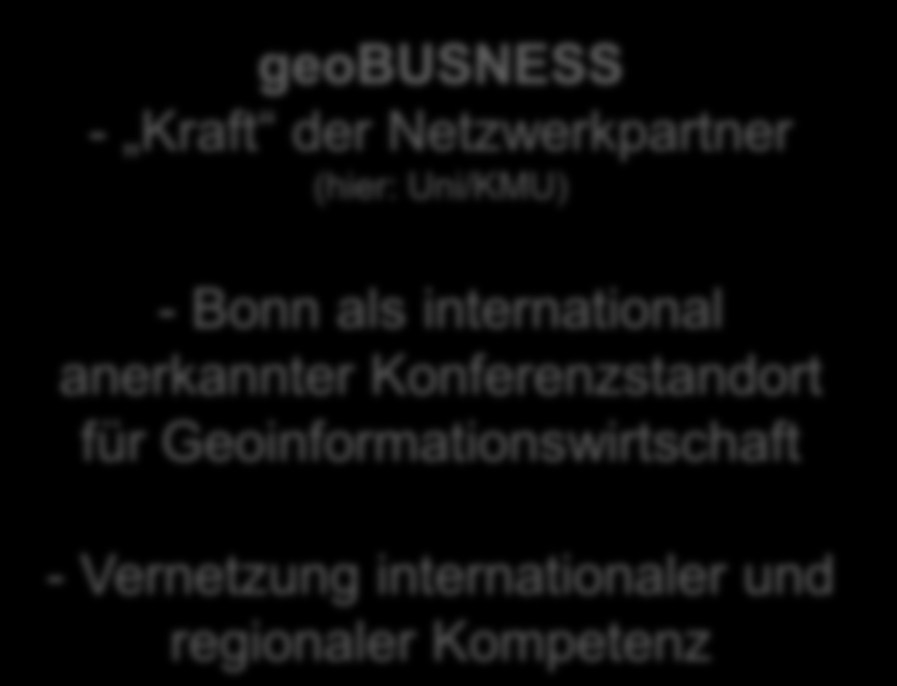 Uni/KMU) - Bonn als international anerkannter Konferenzstandort