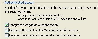 3.2.2 Anforderungen IIS Die Unicat Operations Manager 2.6 Administrationswebseite erfordert den IIS mit der ASP.NET Version 2.0. Die OMHome-Webseite erfordert "integrierte Windows-Authentifizierung".