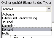 Seite 5 Neuen Kontakte-Ordner erstellen Bereits in der Landmaus Nr. 19 wurde die Möglichkeit des Seriendruckes in Verbindung Outlook - Word angedeutet.