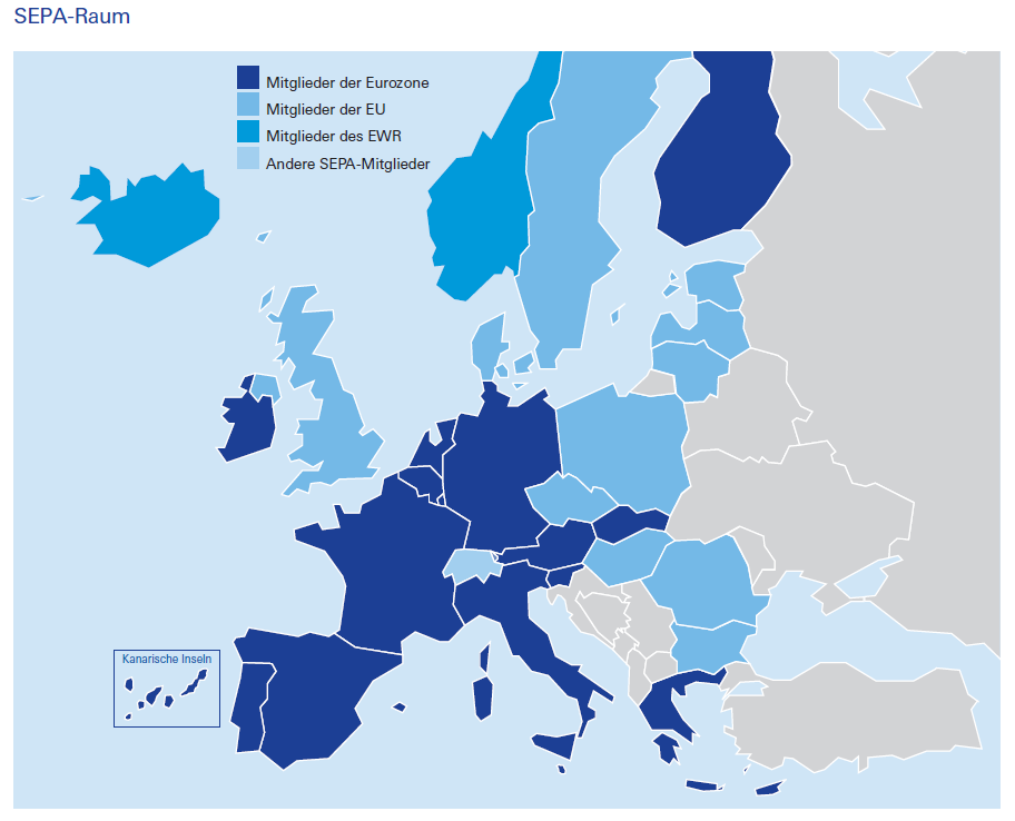 10/24/2013 Geltungsraum (Geographischer Umfang) EU Euroländer (17) Hier gilt die EU-Preisverordnung und die PSD Belgien, Deutschland, Estland, Finnland, Frankreich (inkl.