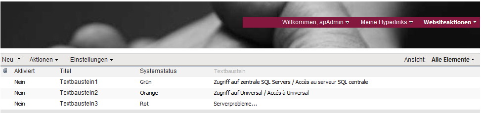 Effizienzperle 6. Anwendungsbeispiel Helpdesk.