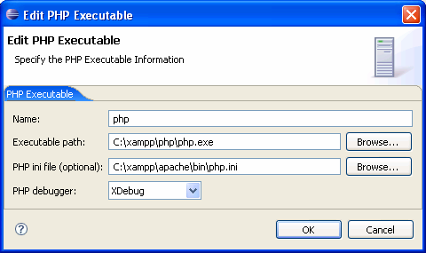 3. Eclipse für Xdebug einrichten Zuerst falls nötig in den Systemeinstellungen von Eclipse Xdebug als Debugger für PHP