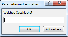 Mithilfe der Navigation an der unteren Steuerleiste kann man zwischen den einzelnen Namen, sprich den Datensätzen navigieren.