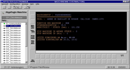 Beschreibung Software Affolter Electronique SA entwickelt ebenfalls Software für Personal Computer (PC). Alle sind Windows 98 / ME / NT / 2000 / XP kompatibel.