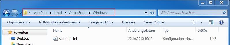 1.4 Einrichtung der SAP GUI 7.30 unter Windows 7 / 8.1 / 10 Wichtig: Zum Erzeugen der Ordnerstrukturen muss das SAP GUI 7.