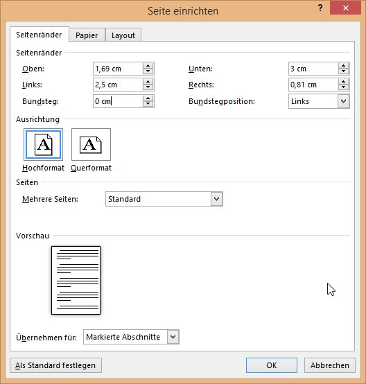 Erstellen Sie eine eigene Briefbogenvorlage in Word Ein Briefbogen in Word funktioniert so, als ob Sie für jeden Brief einen gedruckten Bogen in das Druckerfach legen.