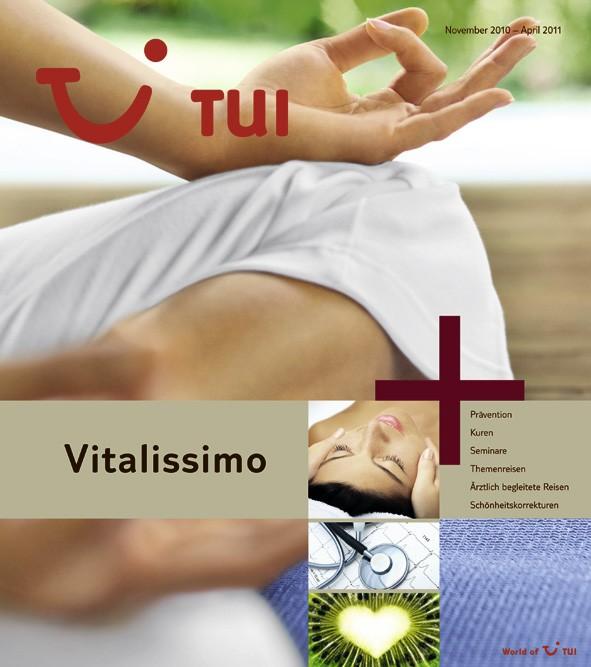 Der neue TUI Vitalissimo 2011 Präventionsreisen Kuren Kasse & Selbstzahler Themenreisen