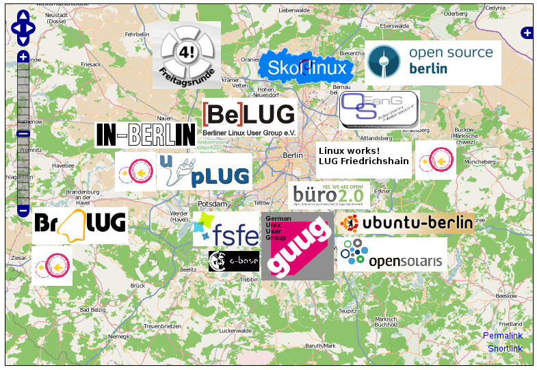 Hintergrund Linux User Groups in der Region (Stand: 2010) Frank